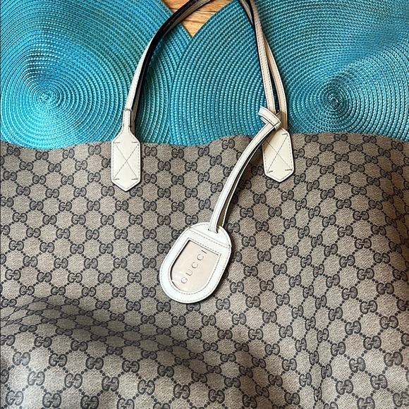 Gucci Reversible Cream Leather Tote Bag Large - Picture 17 of 17